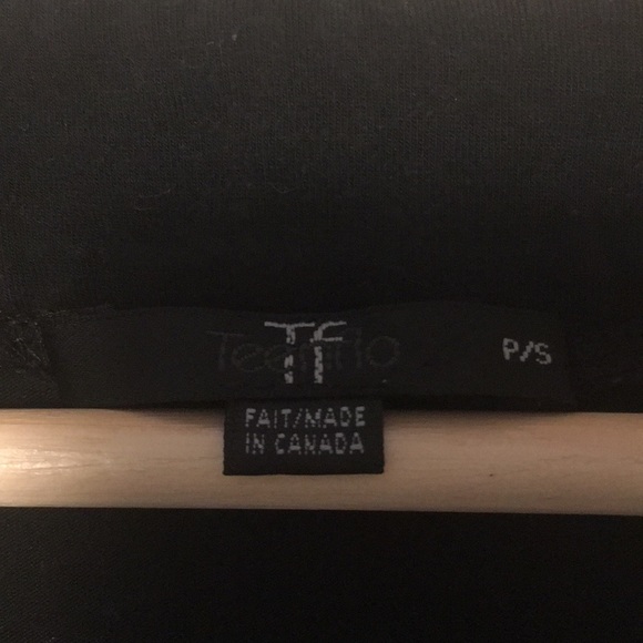 Teenflo Sleeveless black size small great fabric - Picture 3 of 6